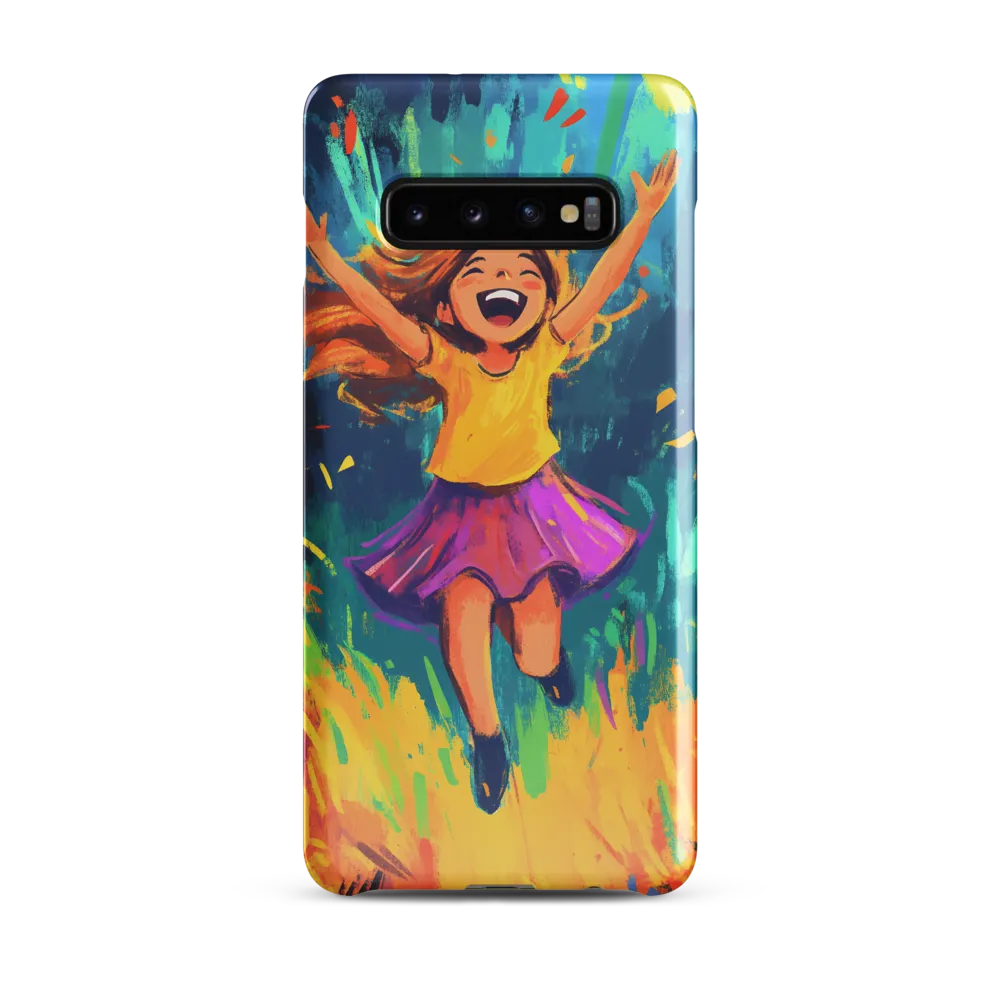 Joyful Escape into Nature | Phone Case |  S10 Plus | Snap Case | Glossy