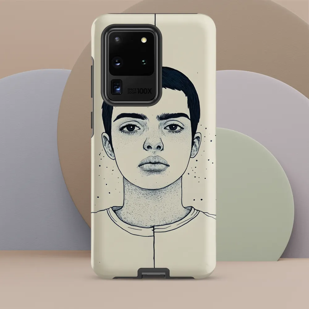 Embodying Serenity: A Contemporary Portrait