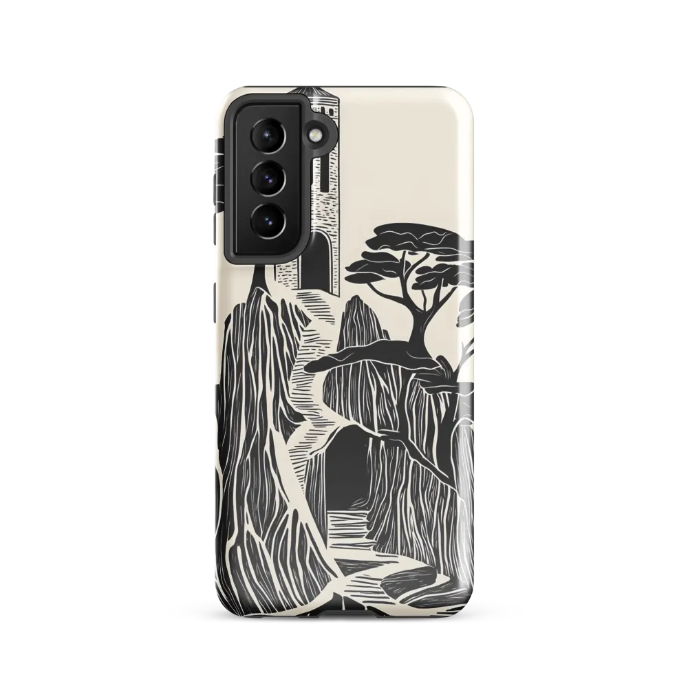 Echoes of a Mystical Tower | Phone Case |  S21 | Tough Case | Glossy