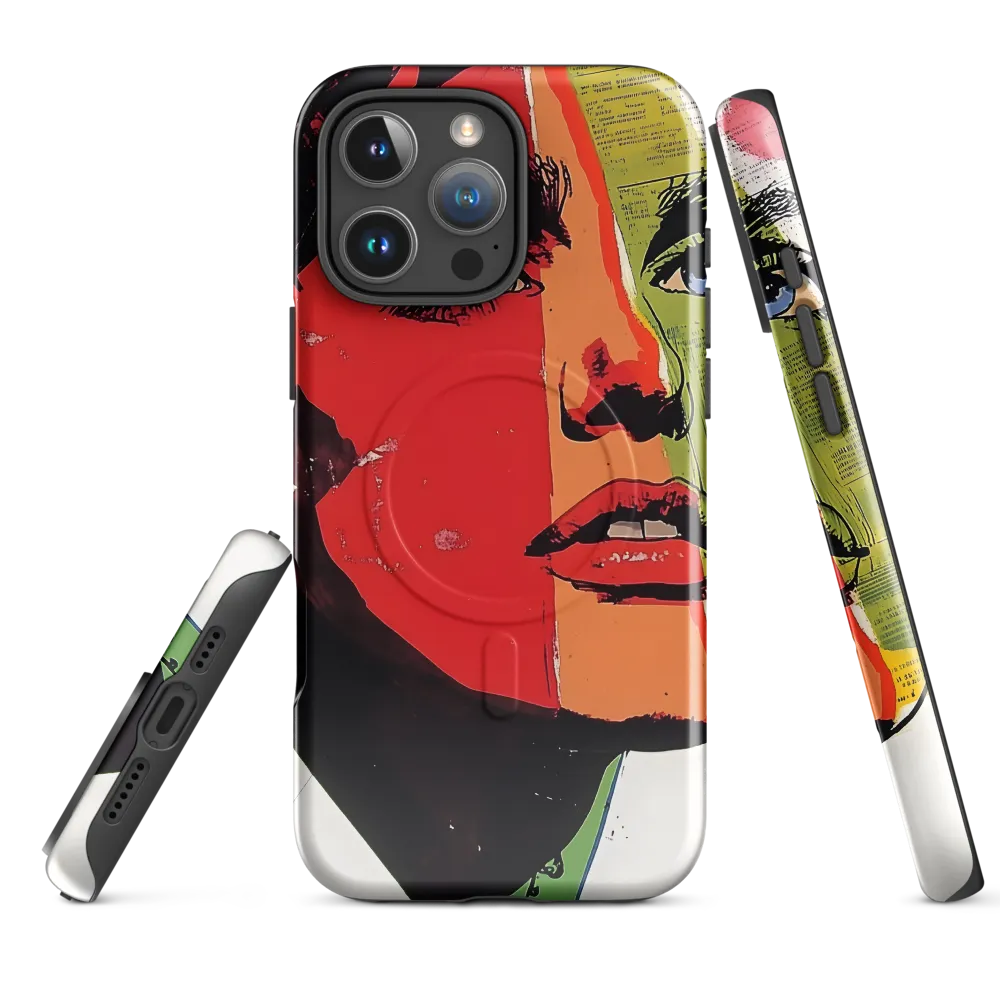 Vibrant Expressions: A Pop Art Portrait