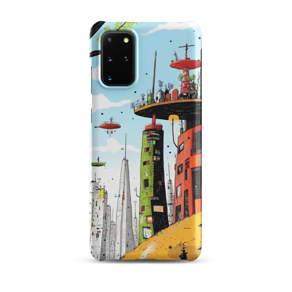 Futuristic Urban Dreamscape | Phone Case |  S20 Plus | Snap Case | Matte