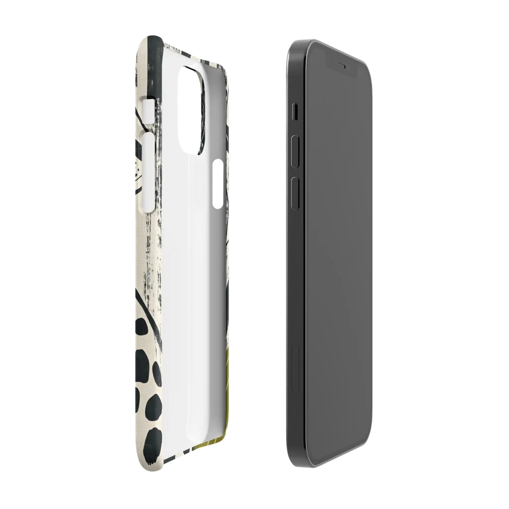 Leopard in Silhouette: A Modern Appeal | Phone Case |  12 Pro | Snap Case | Matte