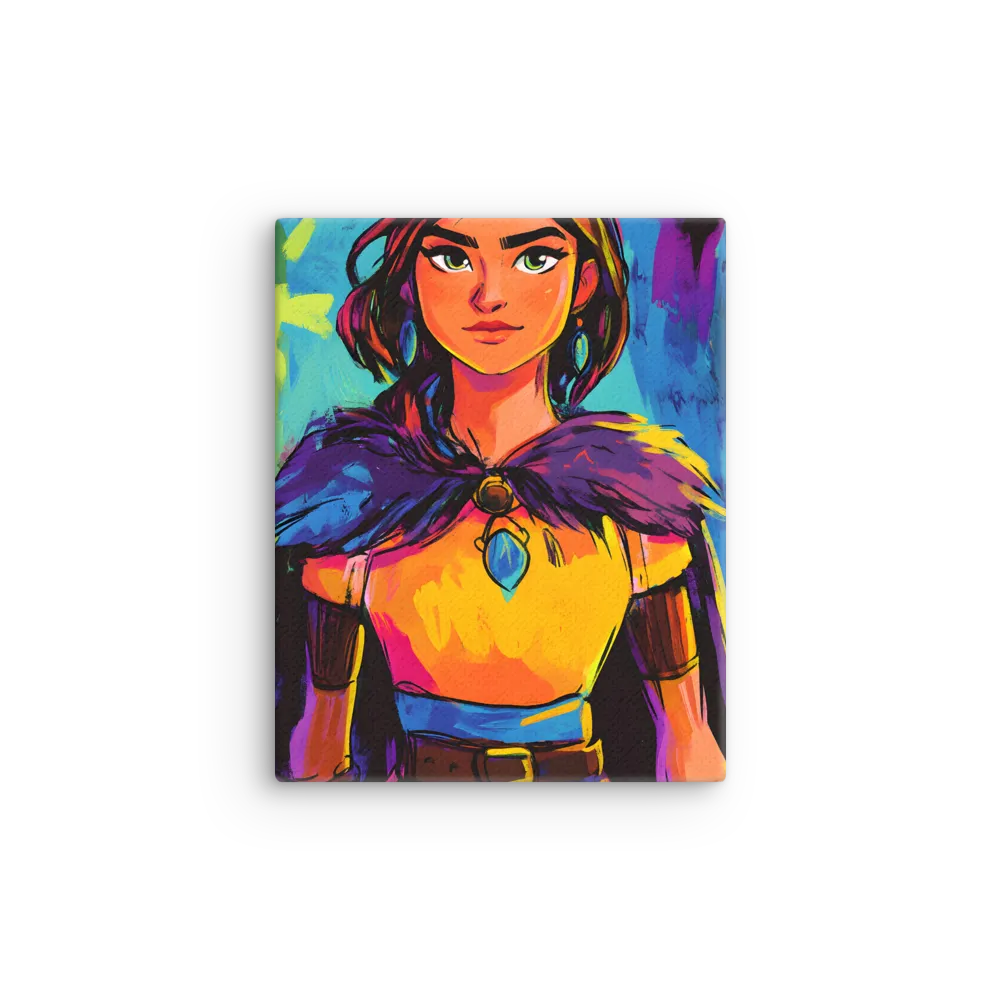 Guardian of Colors | Thin Canvas | 8″×10″