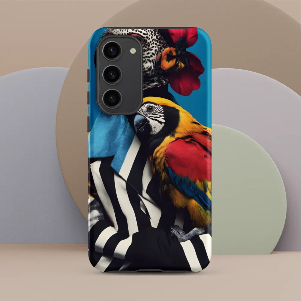 Vibrant Fusion of Flora and Fauna