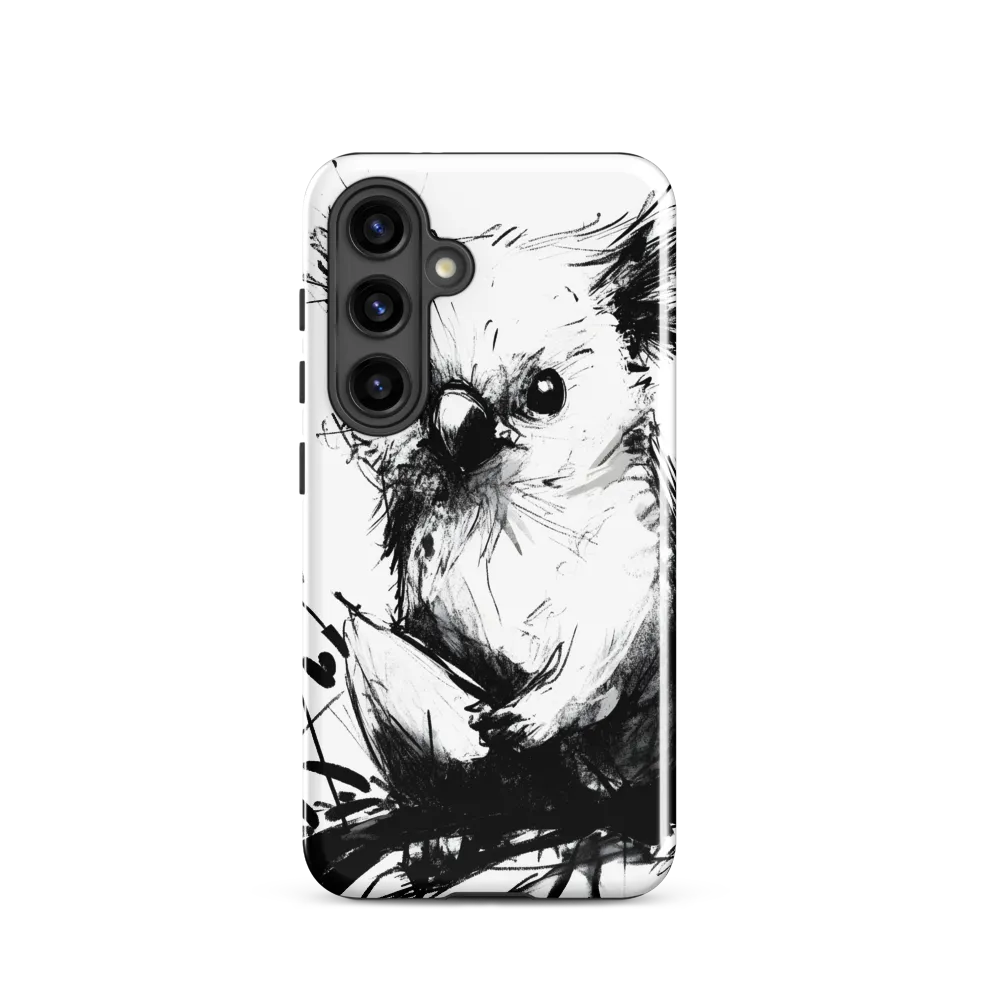 Whimsical Koala in Ink