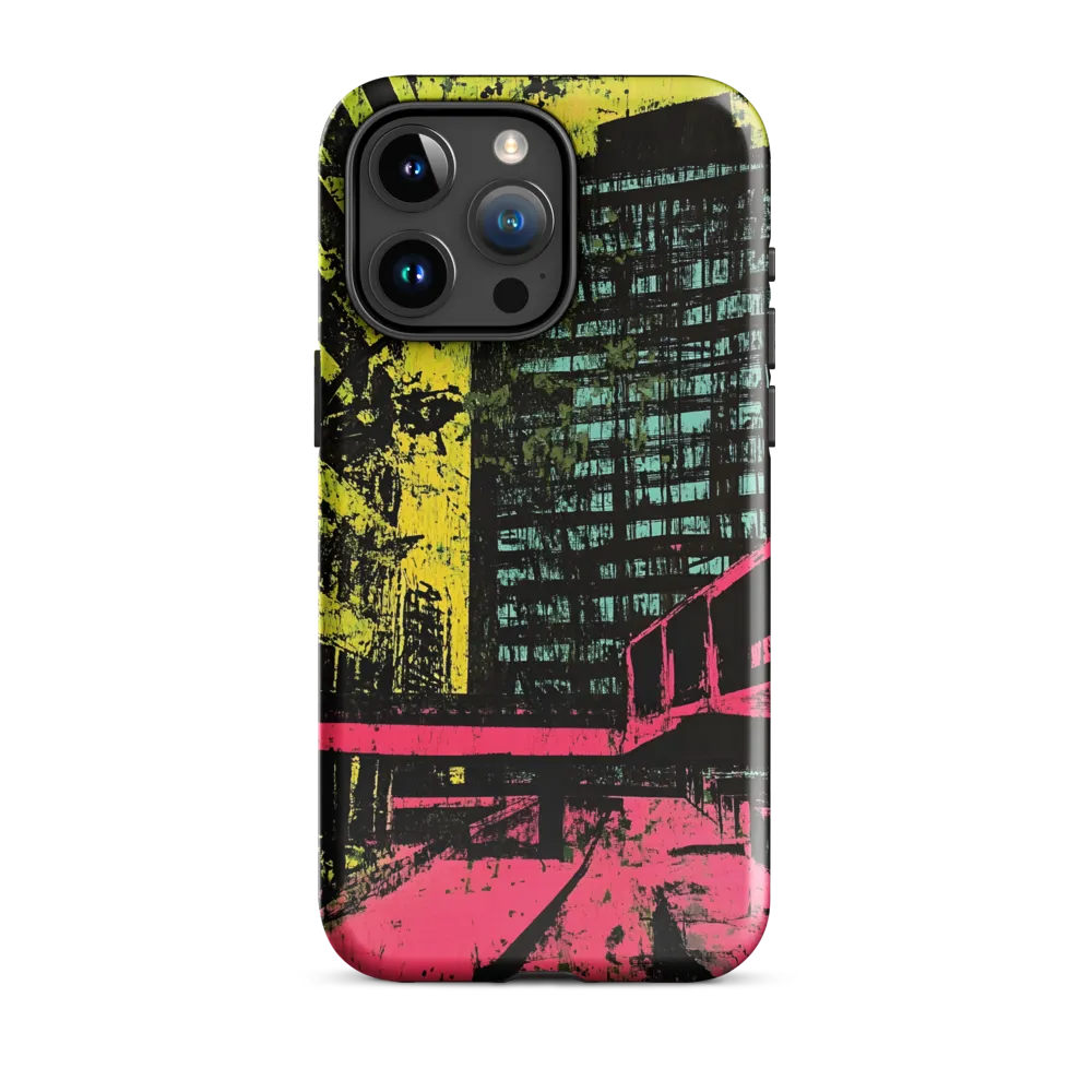 Neon Urbanity | Phone Case |  15 Pro Max | Tough Case | Glossy