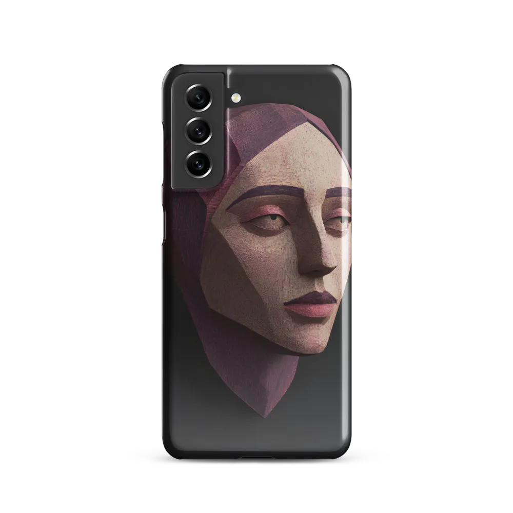 Geometric Elegance: A Contemporary Portrait