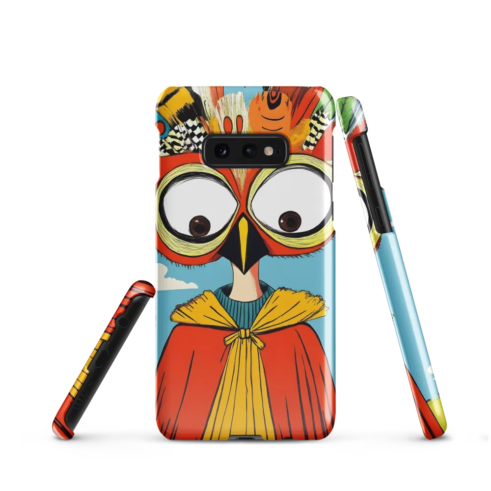 A Whimsical Encounter: The Owl-Human Fusion