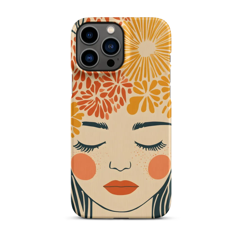 Serenity in Bloom | Phone Case |  13 Pro Max | Snap Case | Matte
