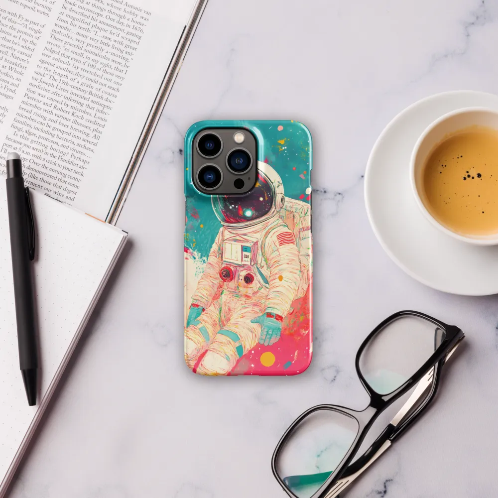Cosmic Explorer: An Astronaut's Journey | Phone Case |  13 Pro | Snap Case | Glossy