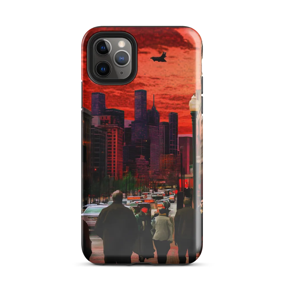 Urban Reverie: Stratospheric Shadows | Phone Case |  11 Pro Max | Tough Case | Glossy