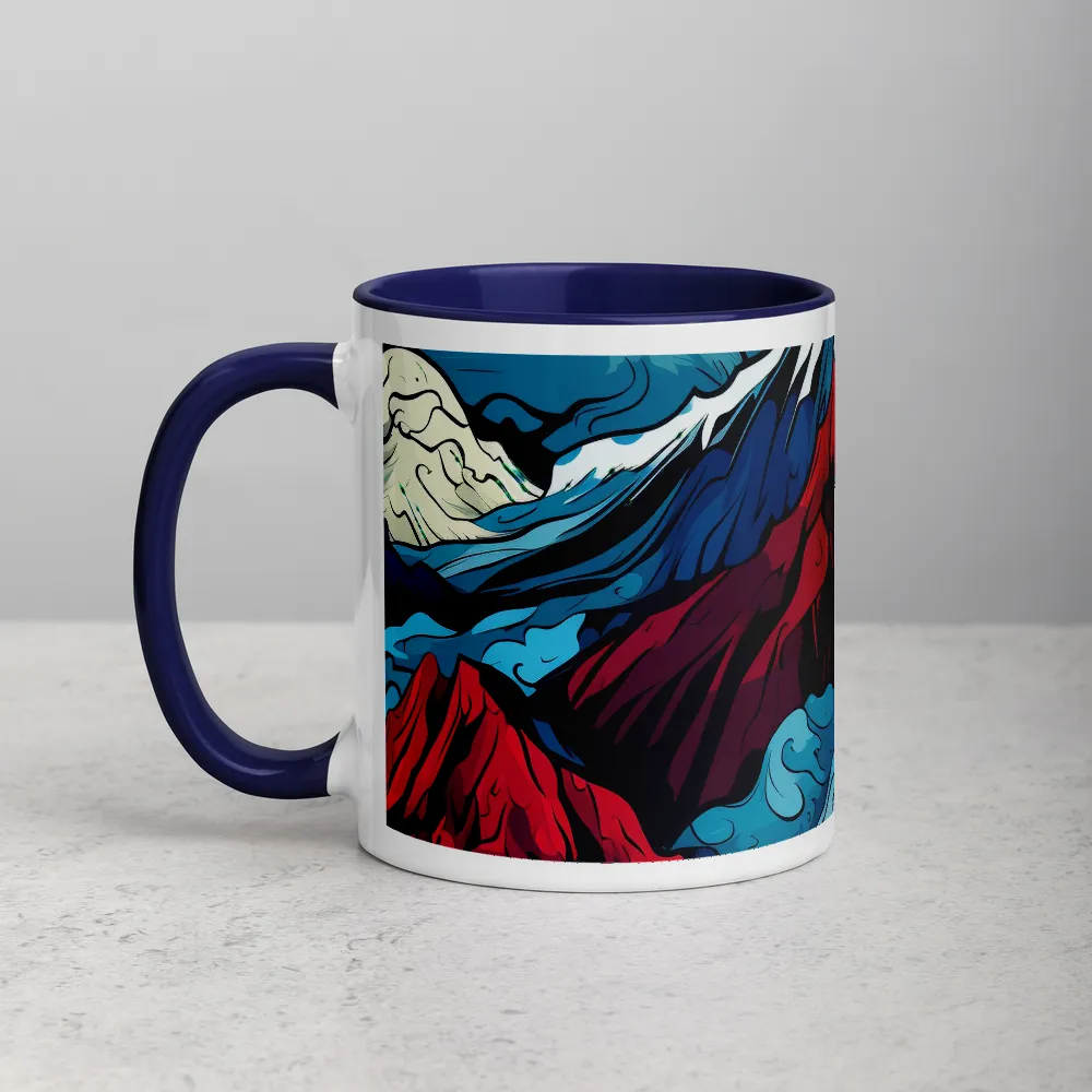 Mountain Majesty: An Abstract Voyage