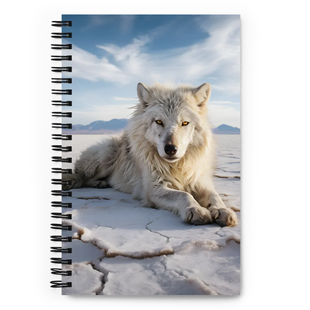 Guardian of the Salt Flats | Spiral Notebook