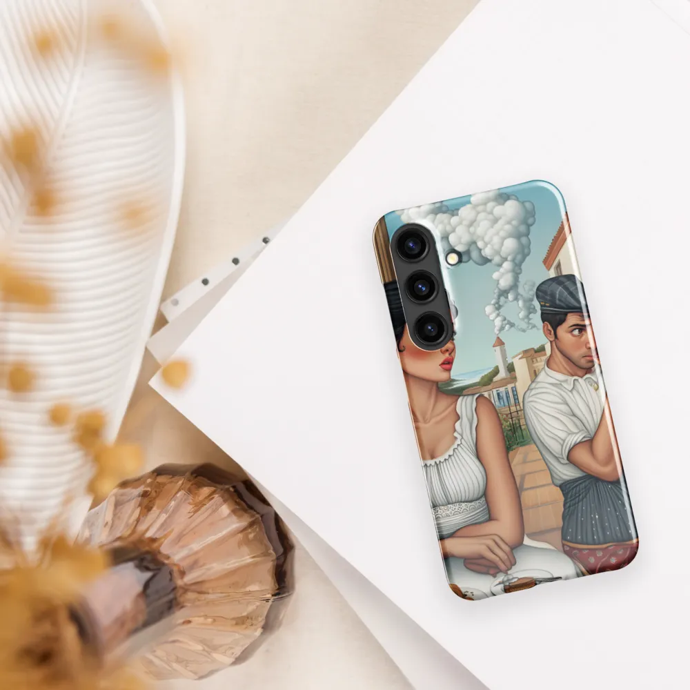 Tension Between Worlds | Phone Case |  S24 | Snap Case | Glossy