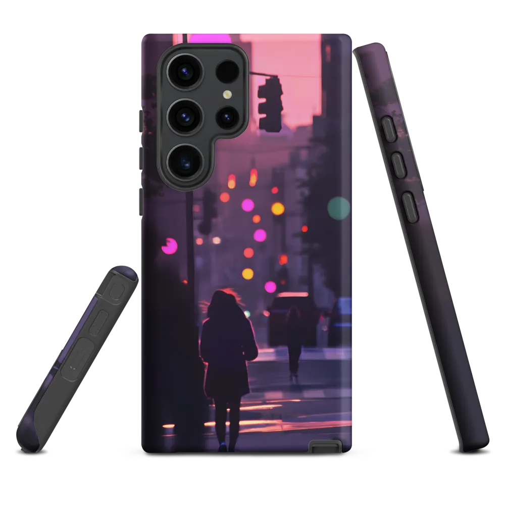 City Silhouettes at Dusk | Phone Case |  S23 Ultra | Tough Case | Matte