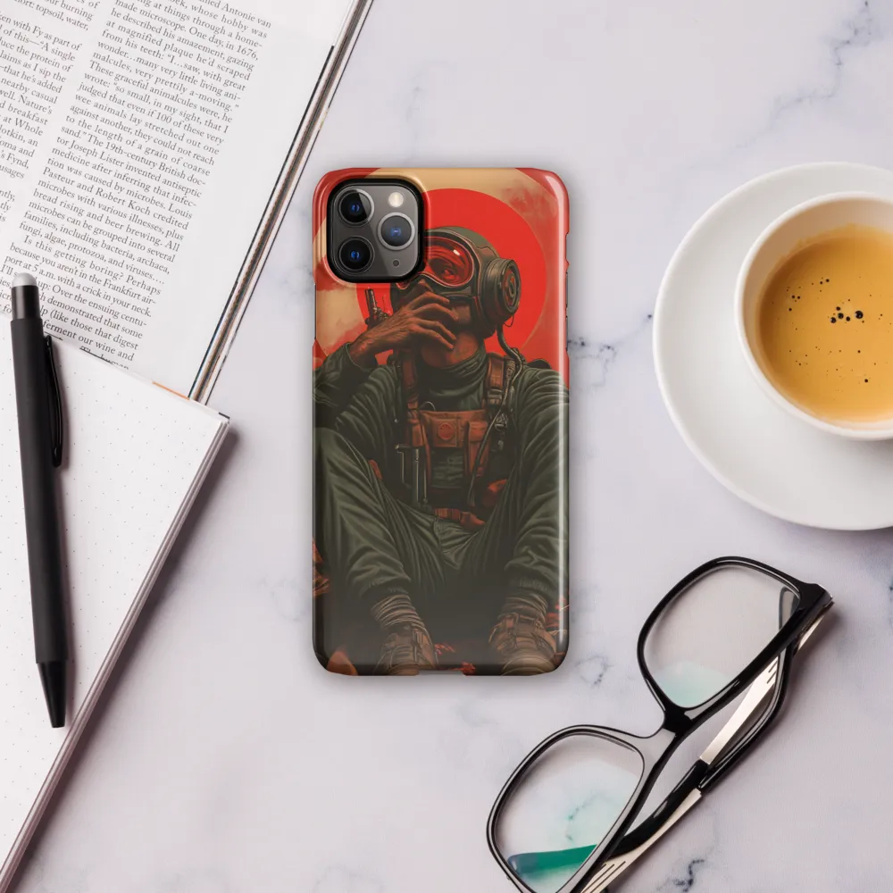 Contemplation of the Cosmic Voyager | Phone Case |  11 Pro Max | Snap Case | Glossy