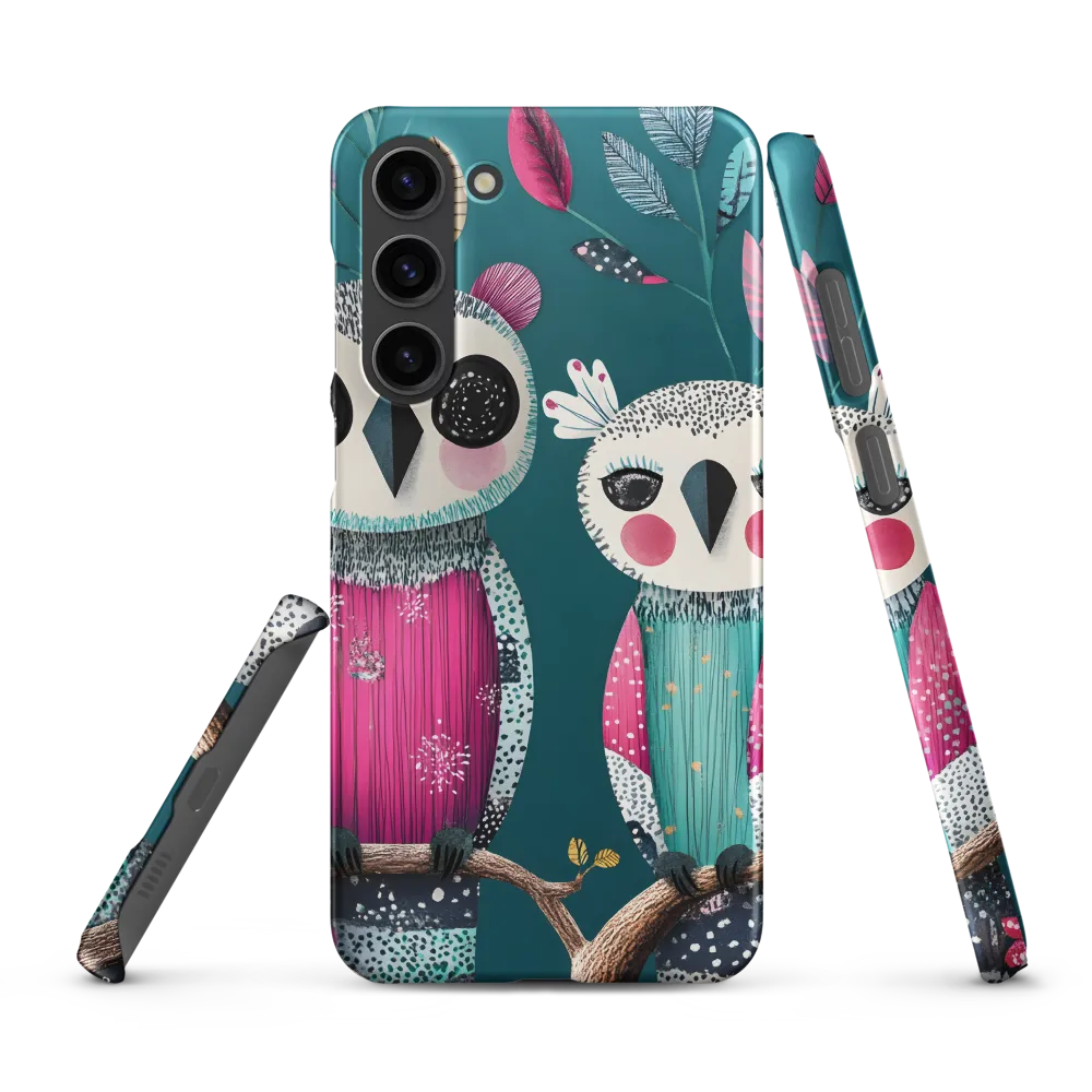 Whimsical Duo: A Celebration of Nature and Color