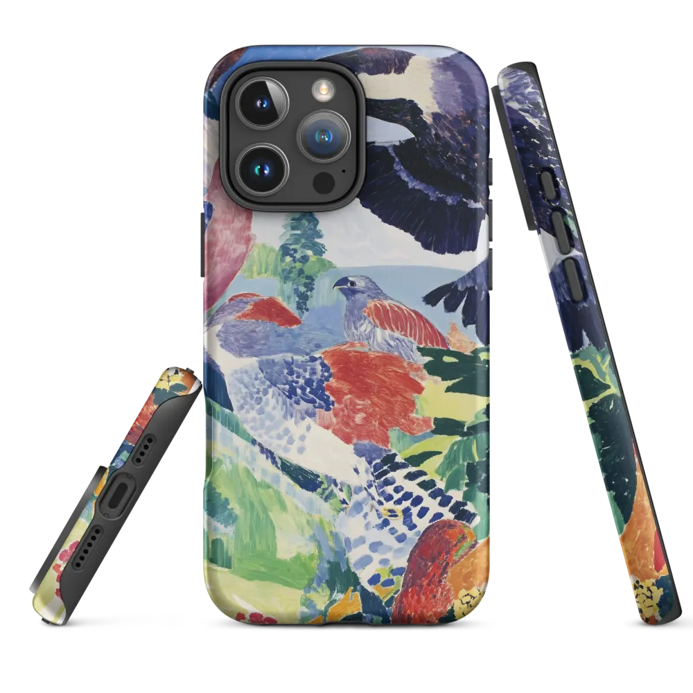 Symphony of Birds | Phone Case |  16 Pro Max | Tough Case | Matte