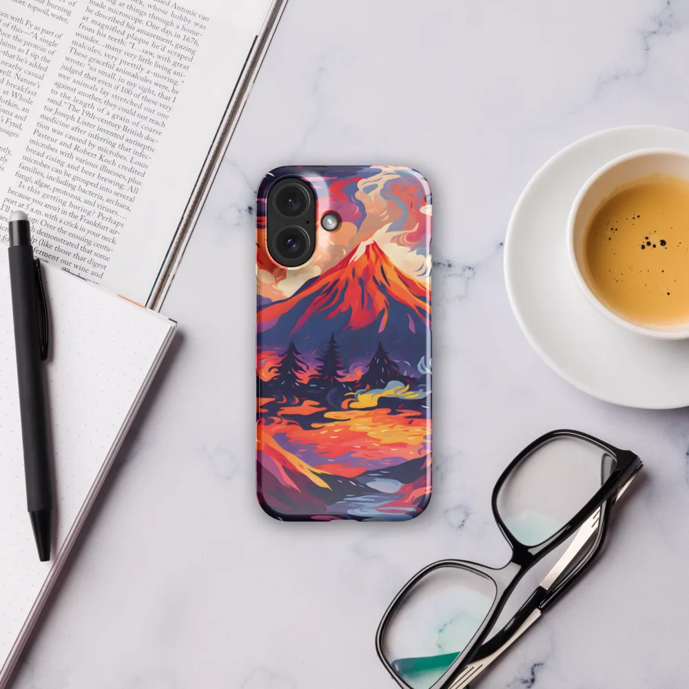 Fiery Majesty | Phone Case |  16 | Snap Case | Glossy