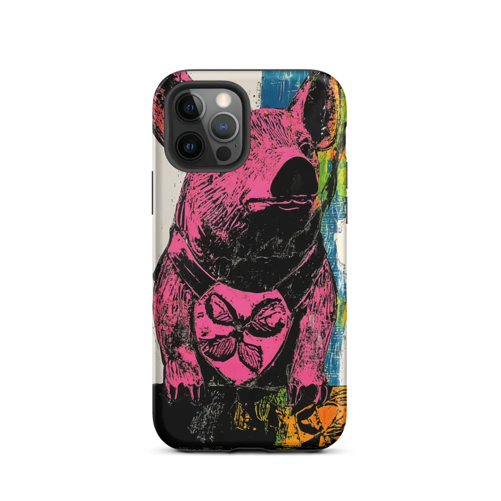 Vibrant Hearted Pig