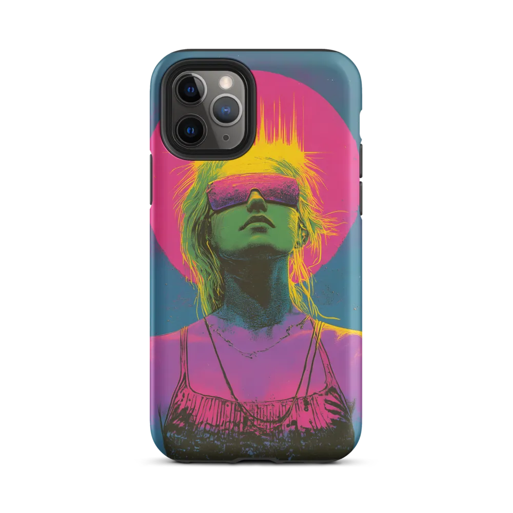 Neon Dreams: Portrait of a Modern Muse