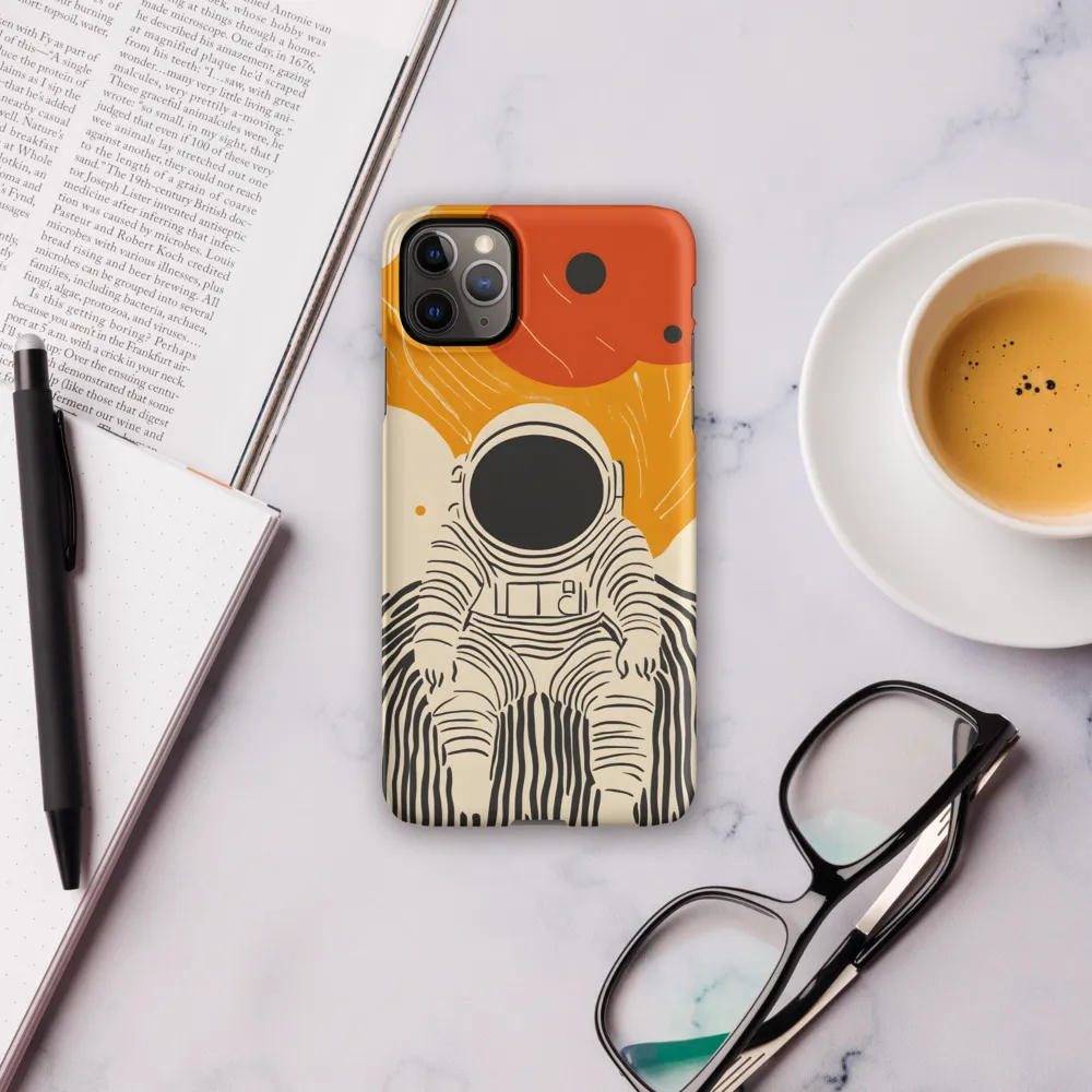 Astronaut in Cosmic Thoughts | Phone Case |  11 Pro Max | Snap Case | Matte