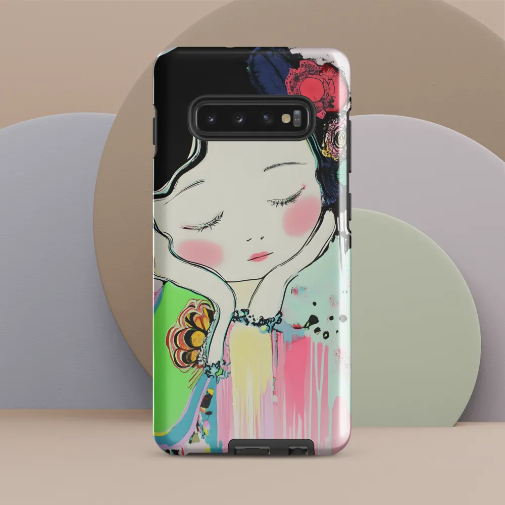 Whispers of Contemplation | Phone Case |  S10 Plus | Tough Case | Glossy