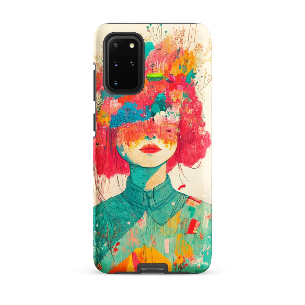Whimsical Floral Portrait