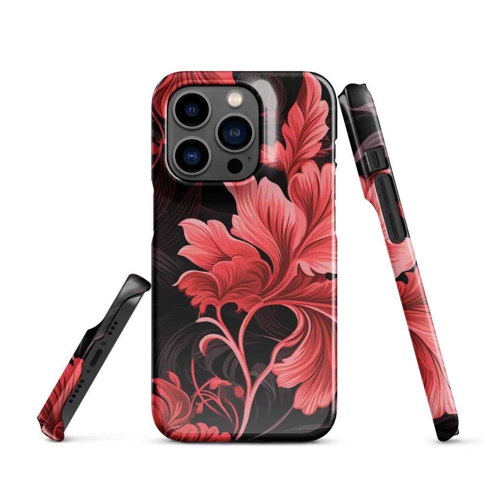 Tropical Elegance in Red