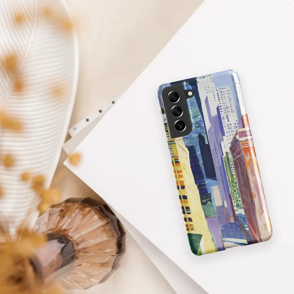 Urban Symphony in Color | Phone Case |  S21 | Snap Case | Glossy