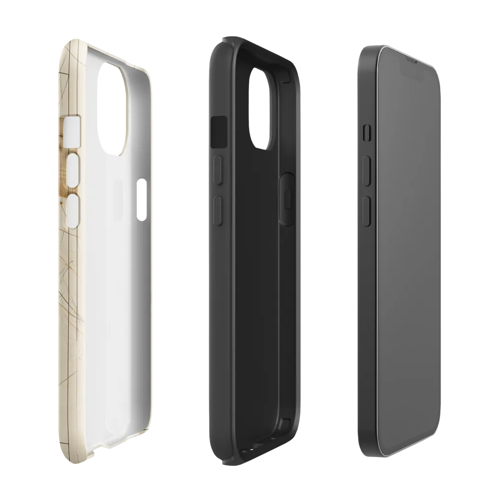 Elegance in Lines | Phone Case |  13 | Tough Case | Glossy