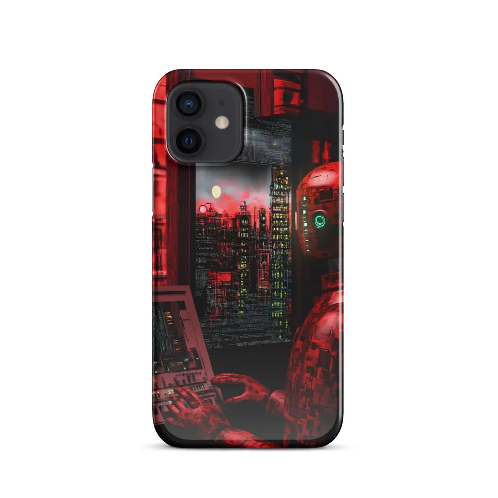 Crimson Sentinel at the Control Window