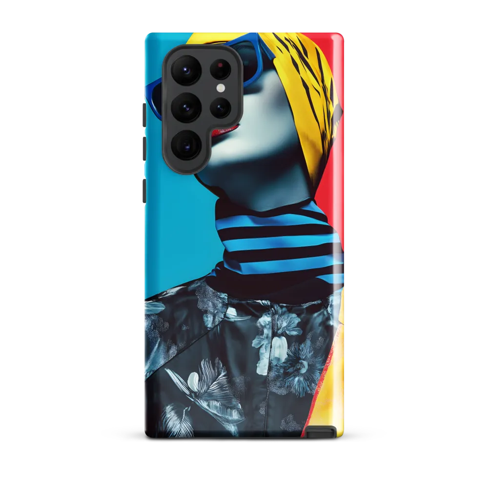 Vibrant Elegance in Modern Fashion | Phone Case |  S22 Ultra | Tough Case | Glossy
