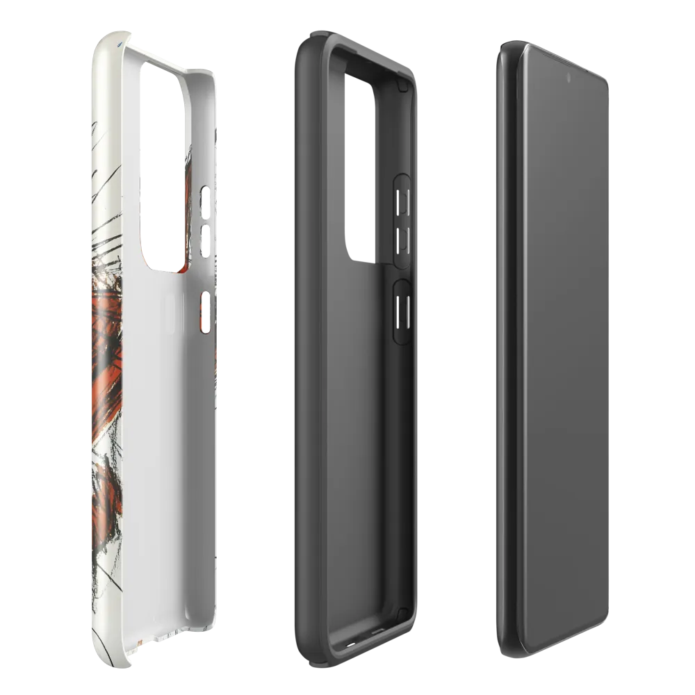 Joyful Cat Creation | Phone Case |  S21 Ultra | Tough Case | Glossy