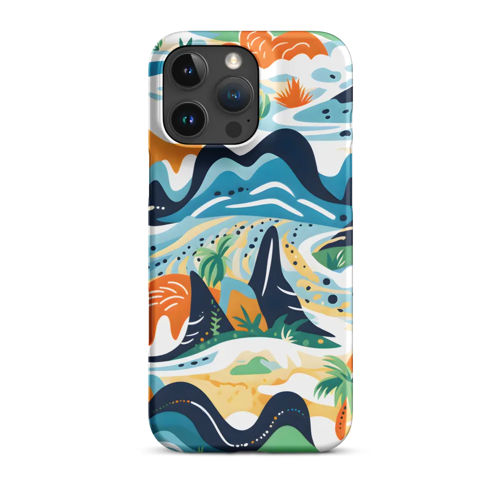 Abstract Tropical Landscape