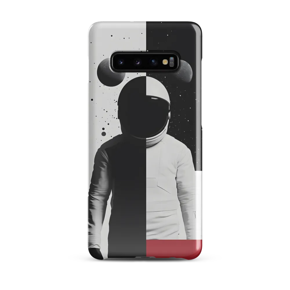 Astral Duality: The Journey of an Astronaut | Phone Case |  S10 Plus | Snap Case | Glossy