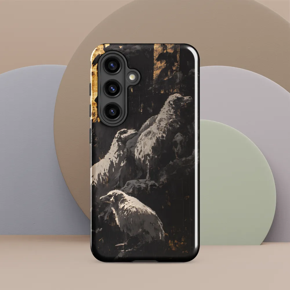 The Enigmatic Gathering | Phone Case |  S24 | Tough Case | Glossy