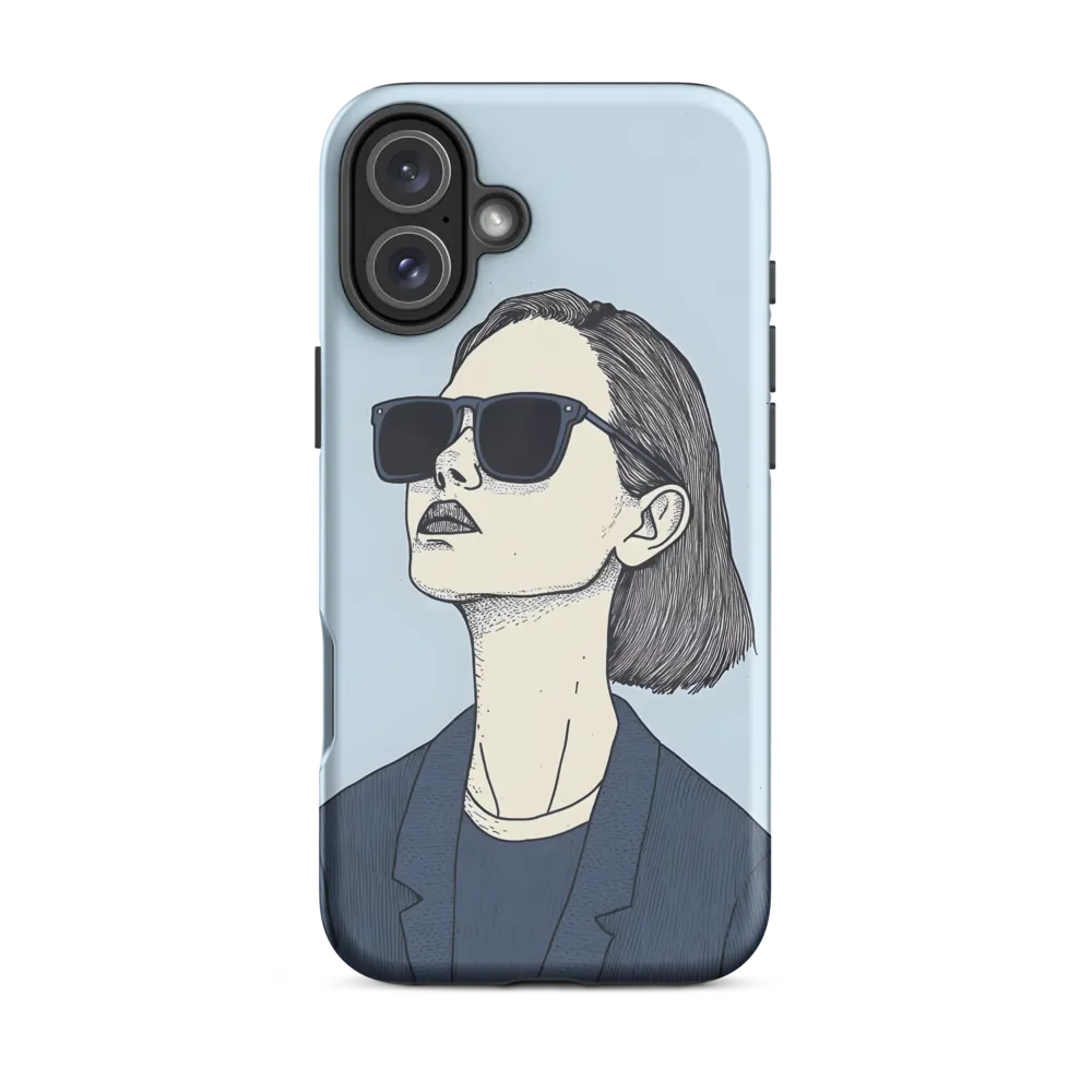 Eyes on the Horizon | Phone Case |  16 Plus | Tough Case | Matte