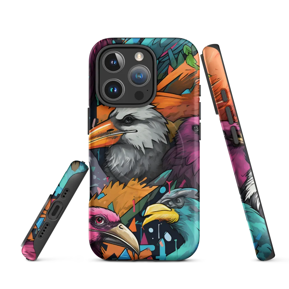 Avian Vortex: A Celebration of Color and Form