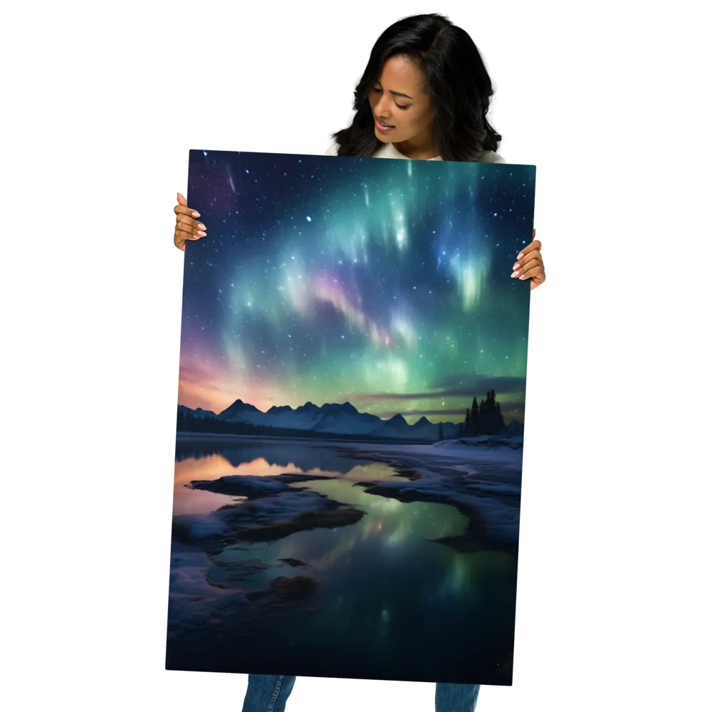 Ethereal Aurora: A Night Under the Stars