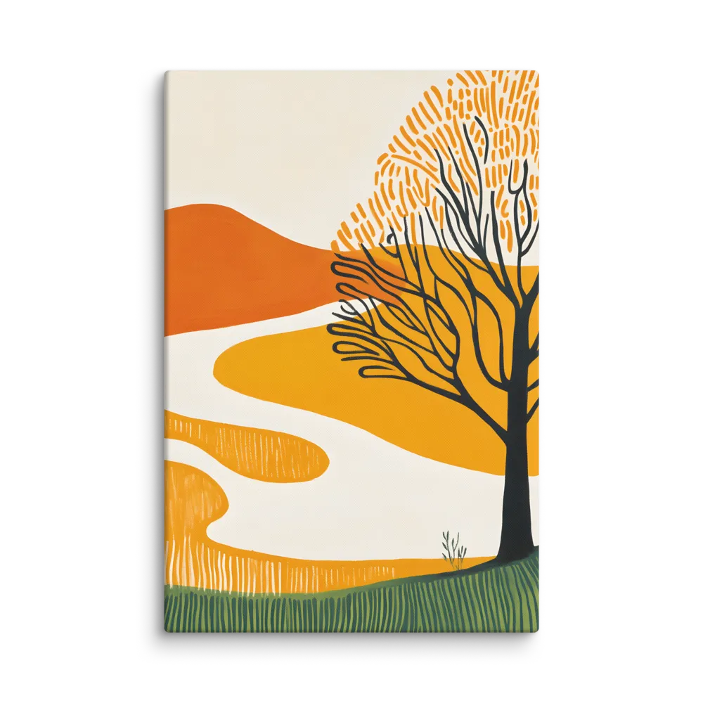 Autumn Grove Serenity 
 Canvas | 32″x 48″