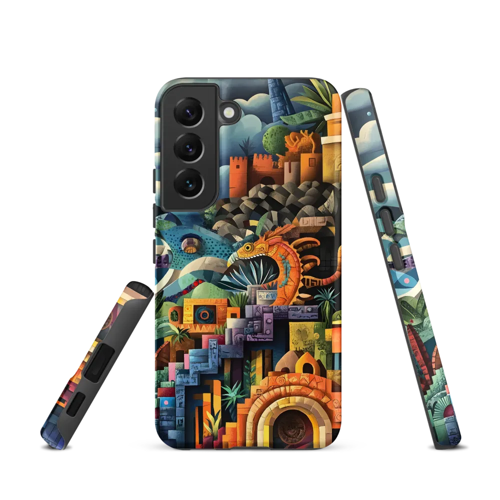 Embrace of the Mythical Landscape | Phone Case |  S22 | Tough Case | Matte