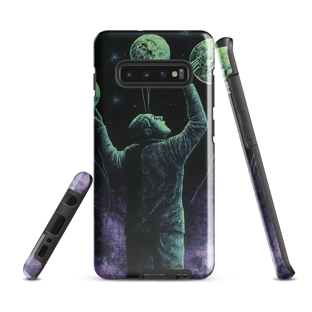 Reaching for the Moons | Phone Case |  S10 Plus | Tough Case | Glossy