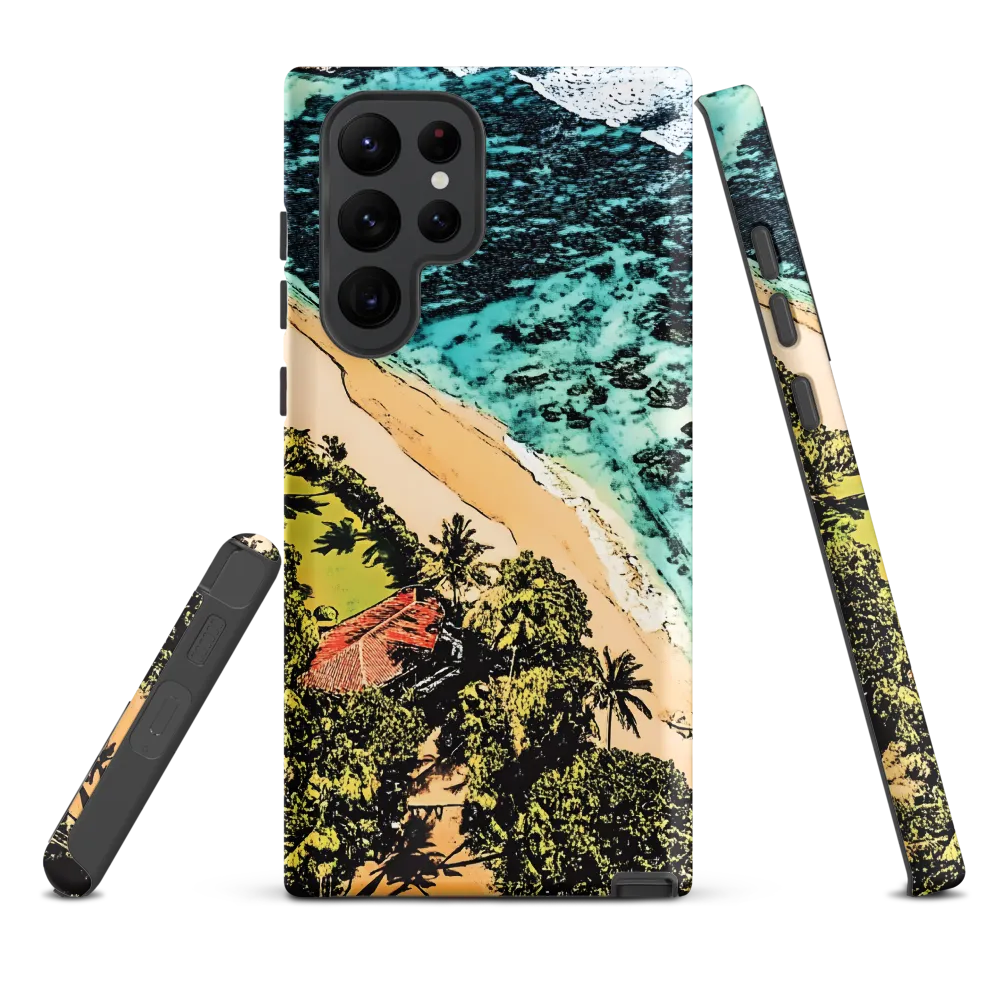 Aerial Serenity: Coastal Escape