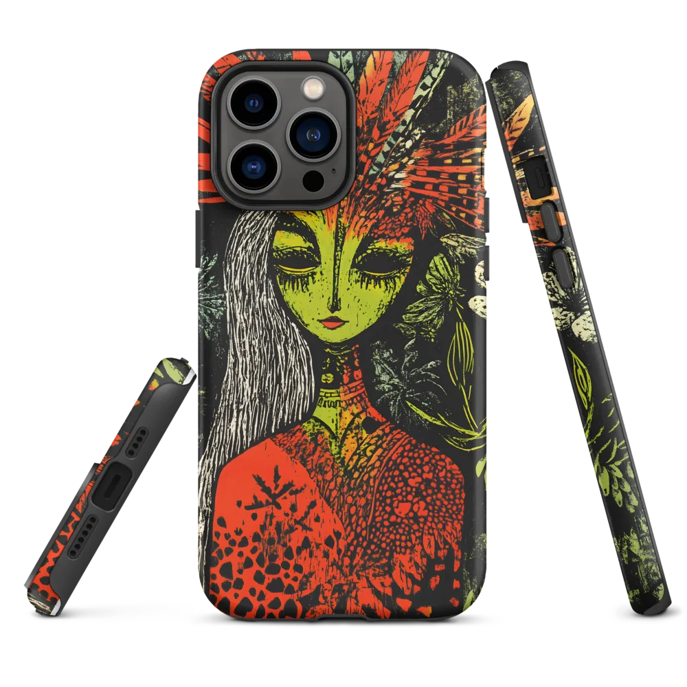 Mystical Flora: A Surreal Portrait