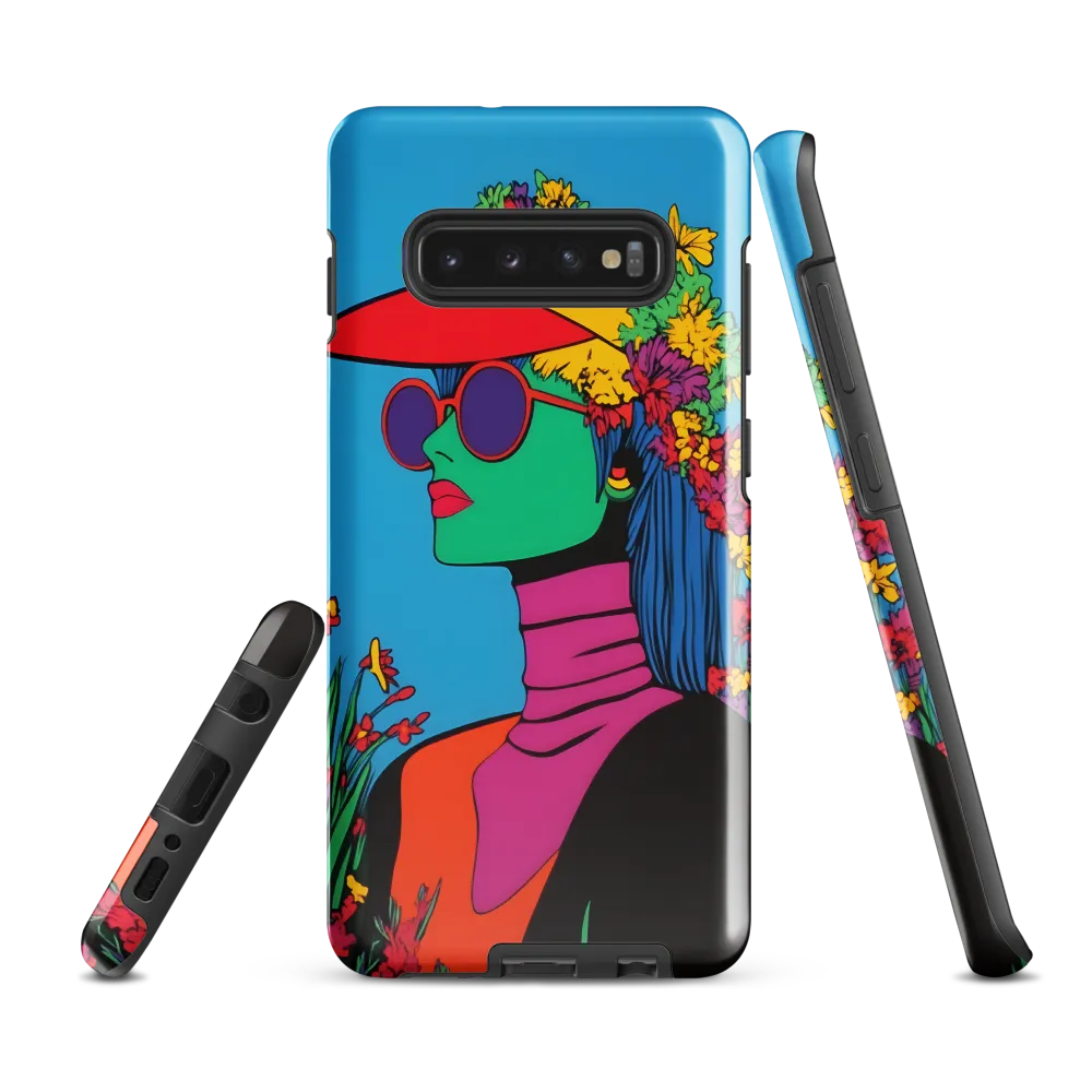 Botanical Elegance | Phone Case |  S10 Plus | Tough Case | Glossy