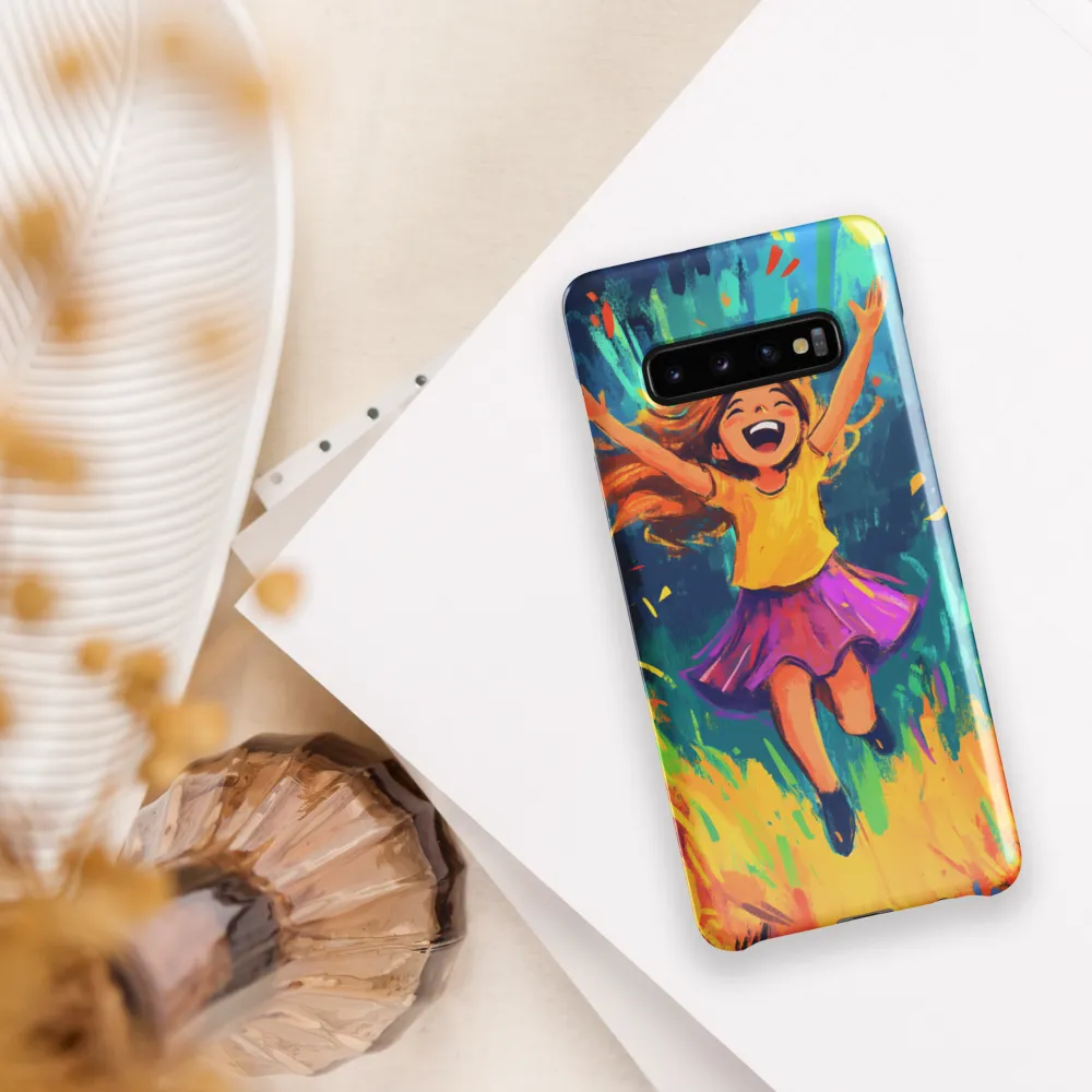 Joyful Escape into Nature | Phone Case |  S10 Plus | Snap Case | Glossy