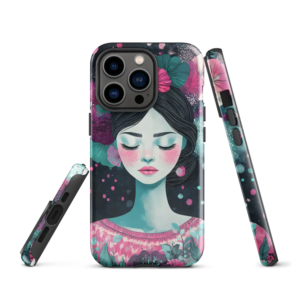 Embrace of Floral Serenity