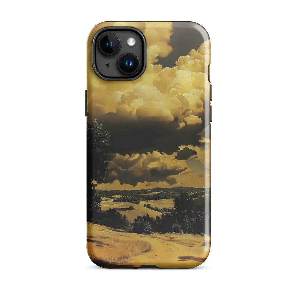 Golden Serenity in the Landscape