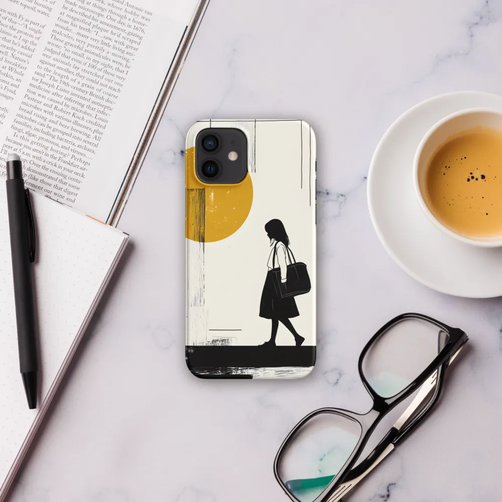 Silent Steps | Phone Case |  12 | Snap Case | Matte